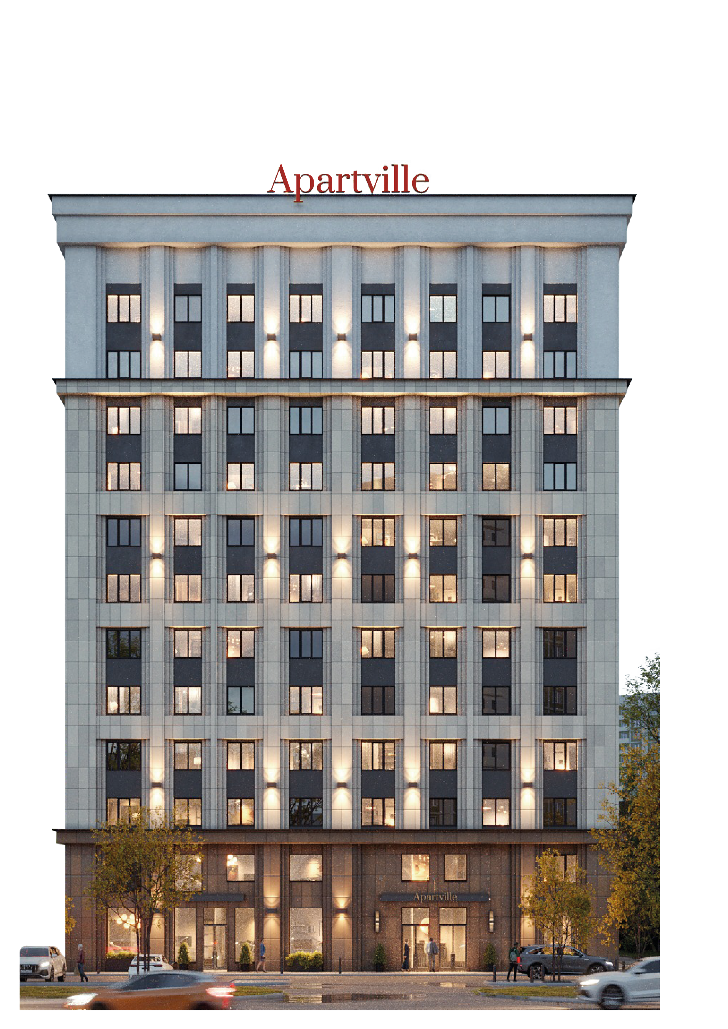 Апартаменты Apartville на Кошурникова в Новосибирске - официальный сайт  застройщика